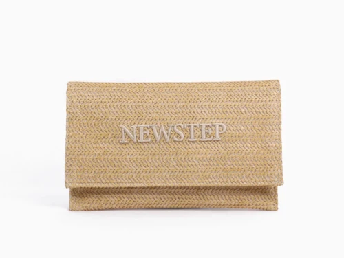 High Quality Woven Straw Pouch Bag