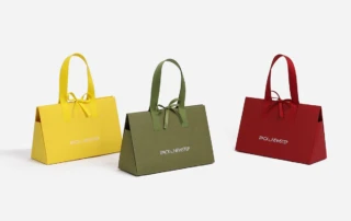 Triangle Gift Bags with Touch Handle