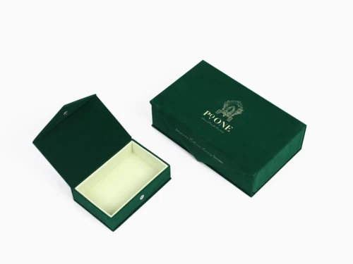 Luxury Perfume Velvet Flip Boxes Display